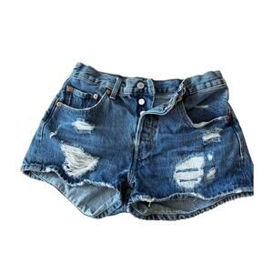 Pre-loved Levi's women premium‎ 501 original shorts W26"